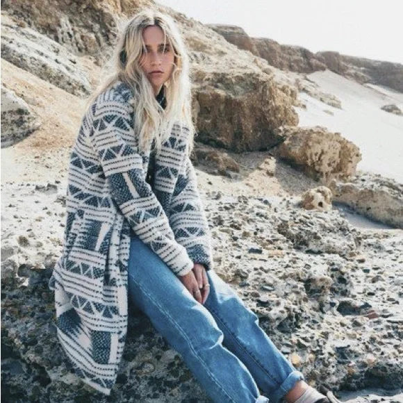 ☁️BILLABONG MONTREAL LONG LINE SHERPA JACKET☁️ - Picture 10 of 13